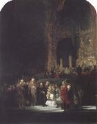 Christ and the Woman Taken in Adultery Rembrandt